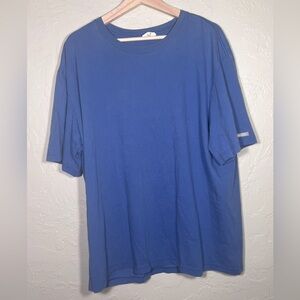 CALVIN KLEIN BLUE SHORT SLEEVE TEE SIZE XL 100% COTTON